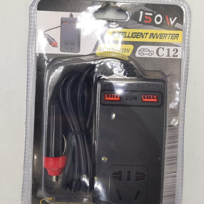C12 - Intelligent Car Power Inverter with USB Ports